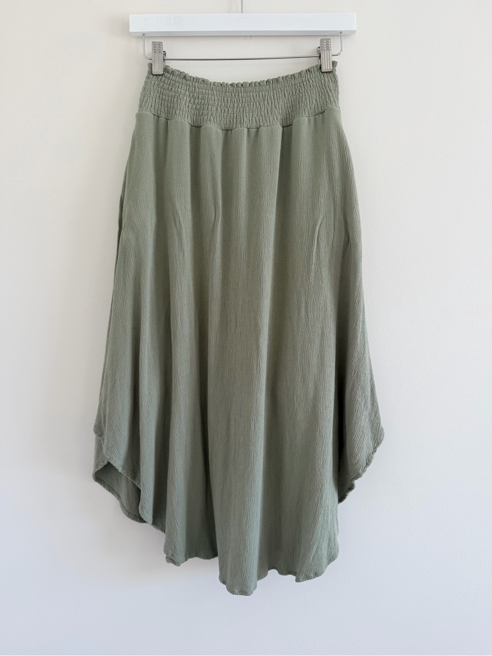 HYFVE Smocked Waist Skirt
